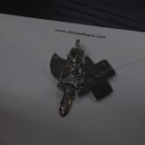 CHROME　HEARTS　3トリンケッツ　ペンダント　ダイヤカスタム