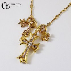 クロムハーツ 22K ファットクロス フルセット入荷!!