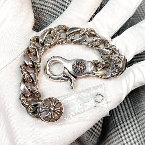 クロムハーツ ファンシーリンク クリップブレスレット クリップバネ交換 完成♪