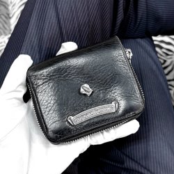 クロムハーツ 財布修理 ファスナー スライダー パーツ交換 専門店の東京G-BALLERヘお任せ♪