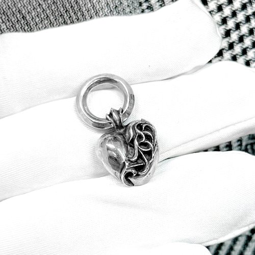 クロムハーツ ベイル 後付け ハートペンダント ベイル製作 取付 完成致しました!