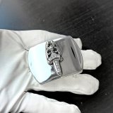 クロムハーツカスタム ミリタリーバックル ダガー パヴェダイヤモンド 完成しました！