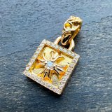 クロムハーツ 22K フレームド CH プラスチャーム パヴェダイヤカスタム