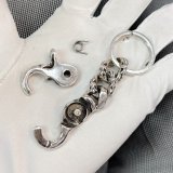 クロムハーツ キーチェーン キーリング クリップ修理 バネ交換 完成しました！