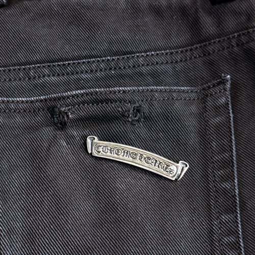 クロムハーツ デニム スクロールラベル 修理 完成致しました！