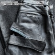 画像3: クロムハーツレザー修理 フレアニー 5ポケット パンツ 裾上げ (3)