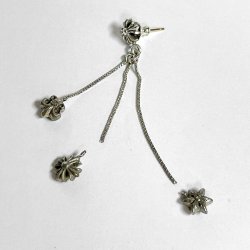 CHROME HEARTS JOJOピアス チェーン切れ ロウ付け修理 完成致しました☆