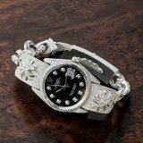 CHROME HEARTS ウォッチブレス フルダイヤカスタム完成致しました☆