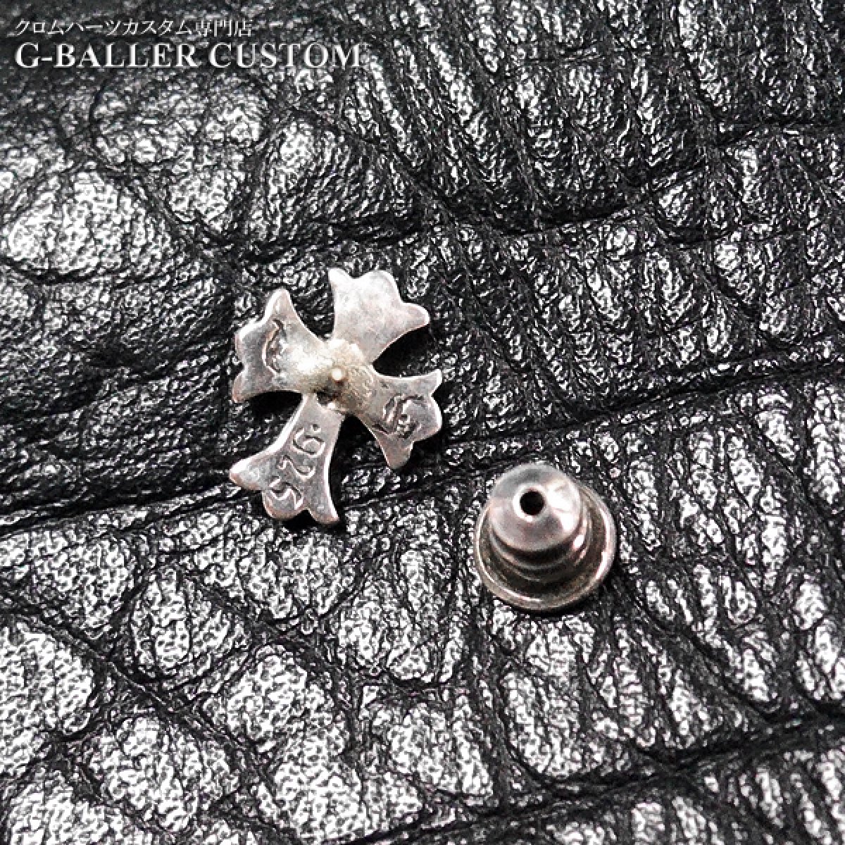 画像4: CHROME HEARTS CHクロス ピアス ロウ付け 新品仕上げ