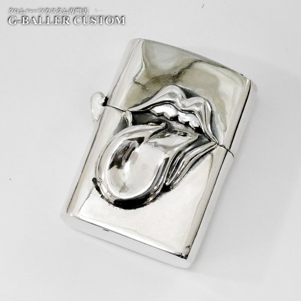 ヒンジ交換修理を終えたクロムハーツ リップ&タン ZIPPO 完成